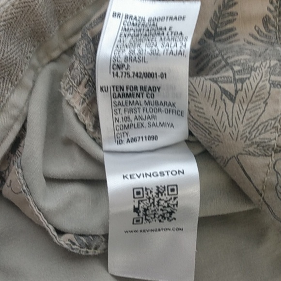 Kevingston Duenos Aires Men's Shorts Size 54 Tan - Picture 11 of 11